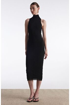 No.26 KNITTED MIDI DRESS