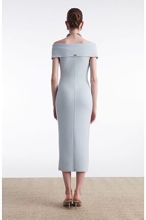 FINE LINE KNITTED DRESS