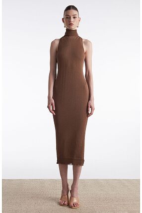 No.26 KNITTED MIDI DRESS