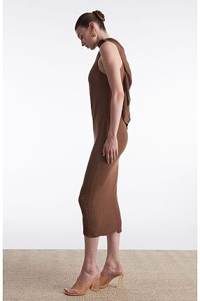 No.26 KNITTED MIDI DRESS