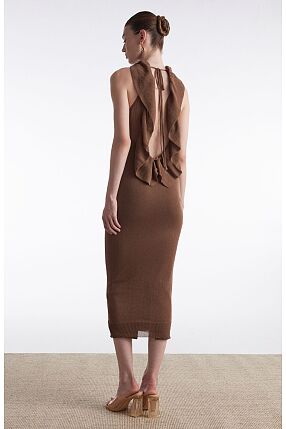 No.26 KNITTED MIDI DRESS