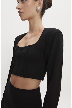 HEAVEN KNITTED CARDIGAN TOP