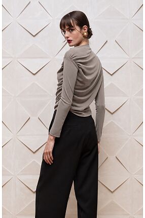 ELARA DRAPED TOP
