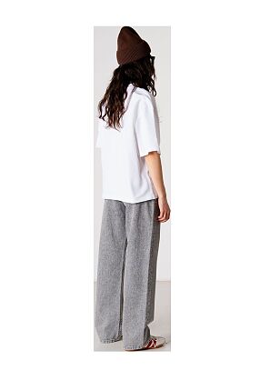 WBCARLA ASH GREY JEANS