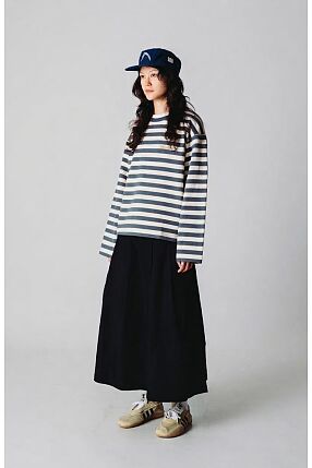 WBJOUL WIDE SLEEVE STRIPE TEE