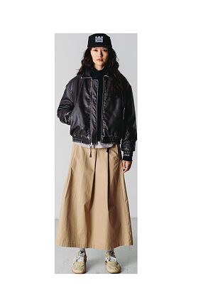 WBBUE WASHED PU JACKET