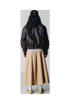 WBBUE WASHED PU JACKET