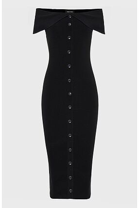 FINE LINE KNITTED DRESS