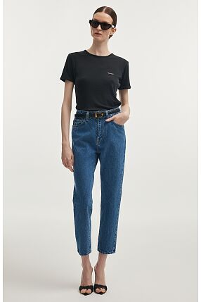INDIGO DENIM TROUSERS