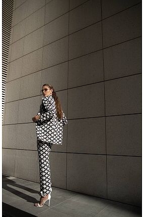 GEOMETRIC LINE PANTS