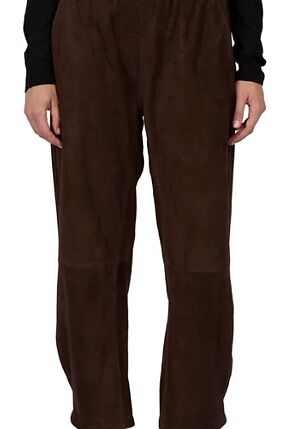 MIA SUEDE GOAT LEATHER TROUSERS