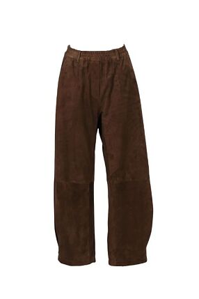 MIA SUEDE GOAT LEATHER TROUSERS