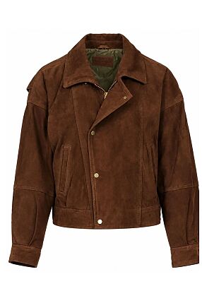 RIVIERA SUEDE GOAT LEATHER JACKET