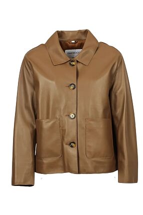 HOUSTON SHEEPSKIN LEATHER JACKET