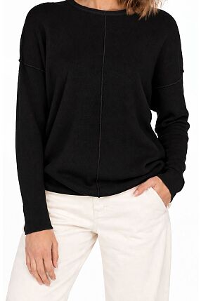 CHONGTAR LS CREWNECK OVER SWEATER