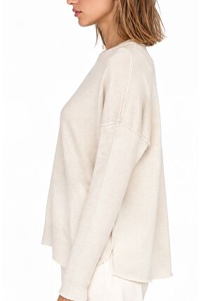 CHONGTAR LS CREWNECK OVER SWEATER