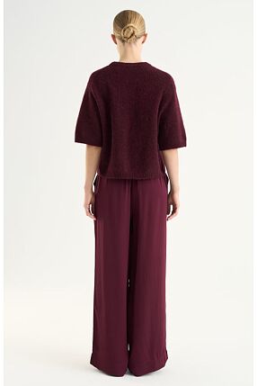ENNA SATIN TROUSERS