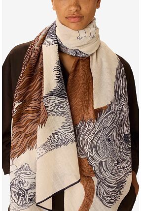 SCARF / ETOLE 100 COTTON TOUTOU