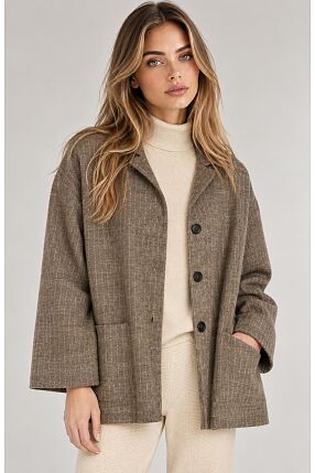 FELARWC - LS OVERFIT SHORT COAT