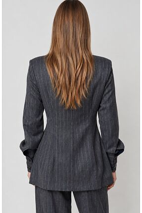 STRIPED BLAZER