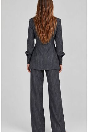 STRIPED BLAZER