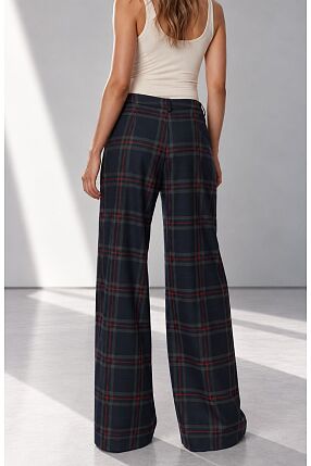 PLAID PANTS