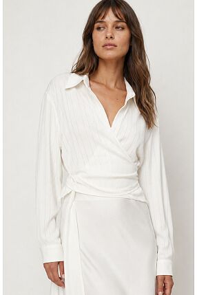 SLINKY WRAP SHIRT