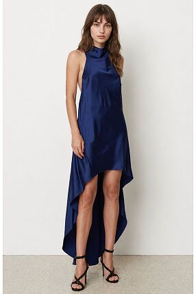 SLEEK ASYMMETRIC DRESS
