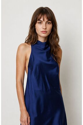 SLEEK ASYMMETRIC DRESS