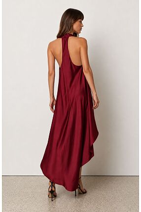 SLEEK ASYMMETRIC DRESS