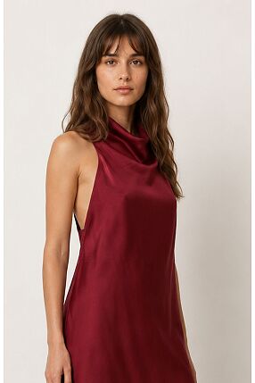 SLEEK ASYMMETRIC DRESS