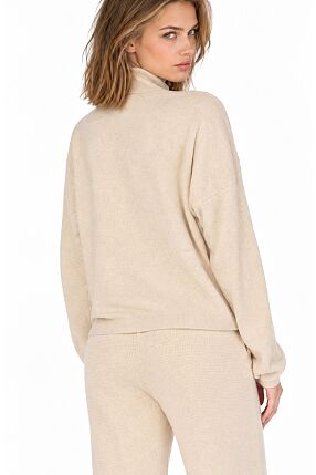 GERIM WOMAN LS OVER TURTLENECK KNIT