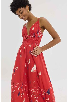 IRIANA DRESS (RED)