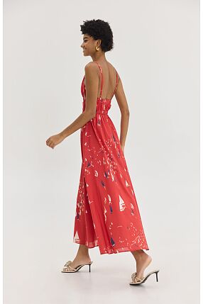 IRIANA DRESS (RED)