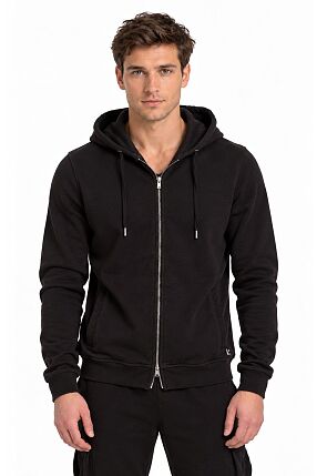 SIBU T - ZIPPED HOODED