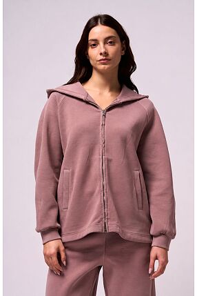 LAVEA - ZIPPED HOODED OVER