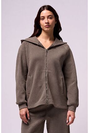 LAVEA - ZIPPED HOODED OVER