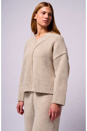 MINOA - V-NECK PULLOVER
