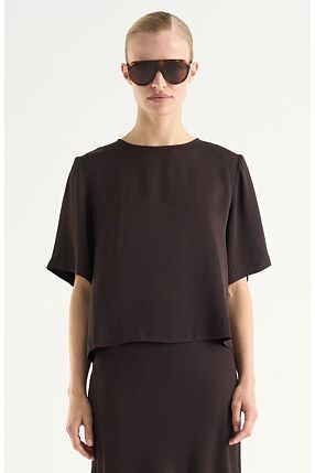 LEONIE SATIN TEE