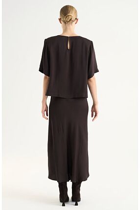 LEONIE SATIN TEE