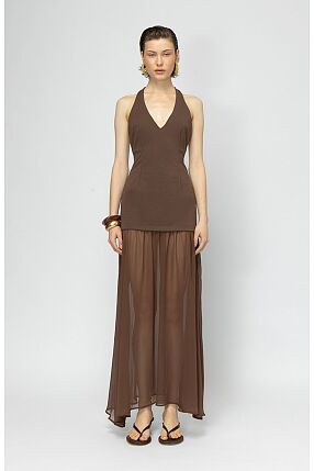 NECTARA BROWN DRESS