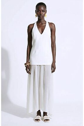 NECTARA WHITE DRESS