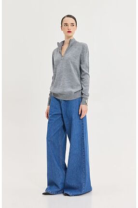 SPACE KNITTED TOP