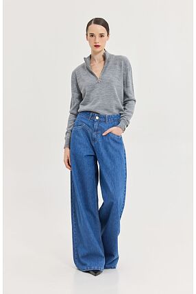 SPACE KNITTED TOP