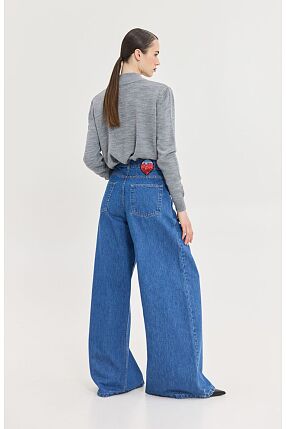 SPACE KNITTED TOP