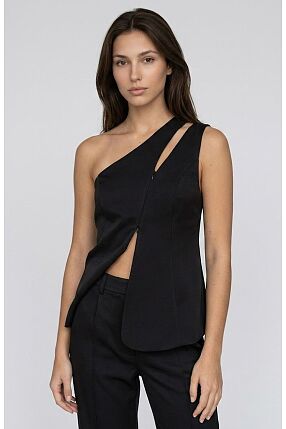 TAILORED VEST TOP