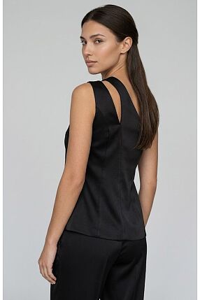 TAILORED VEST TOP
