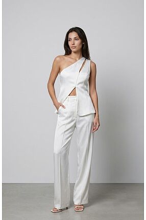 TAILORED STRAIGHT PANTS
