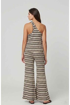 STRIPED KNIT PANTS