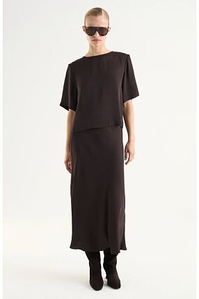 TYNE SATIN SKIRT